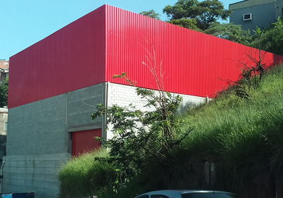 Execução do projeto, aprovação do alvará na prefeitura e construção do galpão - Chácara Marco - Barueri.