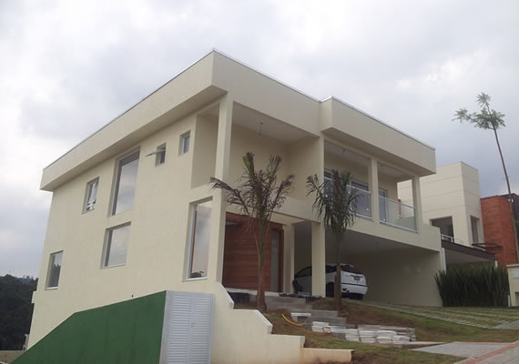 Execução e gerenciamento da obra - Residencial Itahyê - Alphaville.